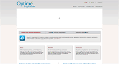 Desktop Screenshot of optimesupplychain.com